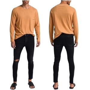 ManX One Teaspoon Mr Bones Black Punk Men’s Jeans Size 32